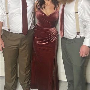 Sz 6 Petite Rory dress from Revelry in Terra-cotta